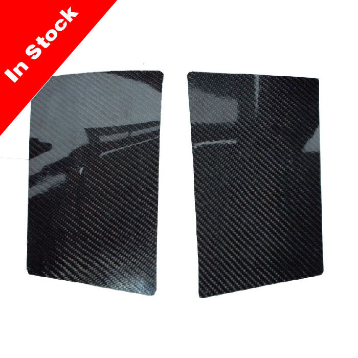 Rear Wheel Arch Wide Stone Guards Carbon Pre Preg (Pair)