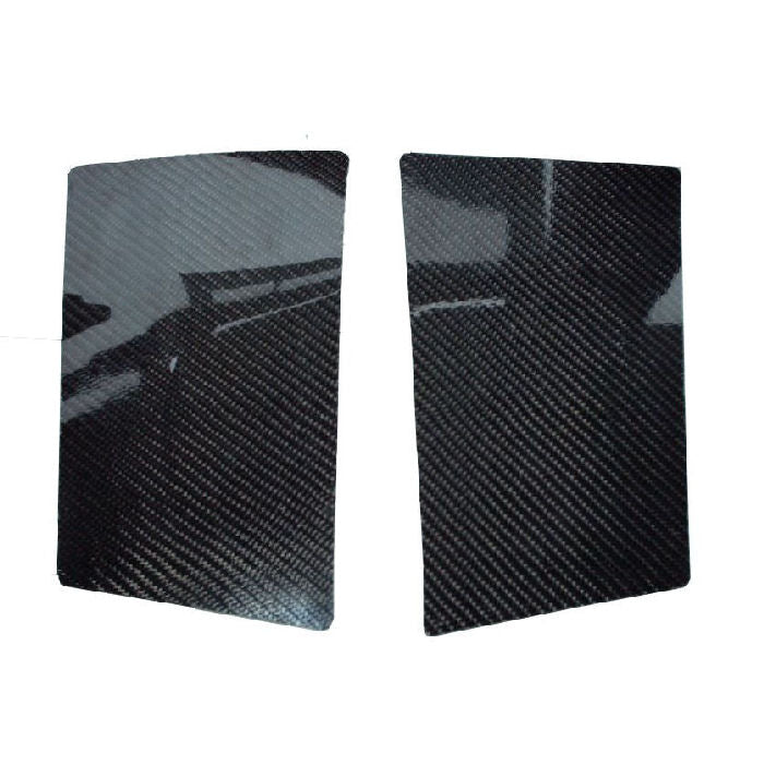 Rear Wheel Arch Wide Stone Guards Carbon Pre Preg (Pair)