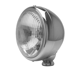 Caterham Style 5.3/4" Headlight Lamp Stainless Steel EU (Single)