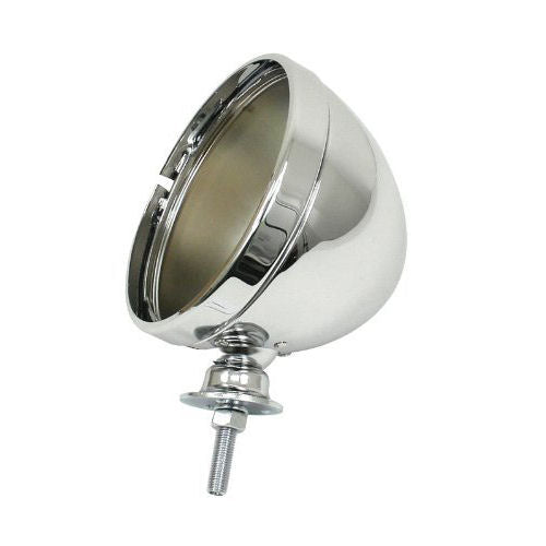 Universal 5.75" Headlight Shell Stainless Steel (Single)