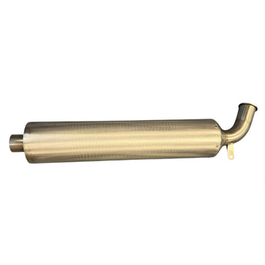 Universal 6" Stainless Steel 720mm Exhaust Silencer - 2.5" (Trackday Silencer)