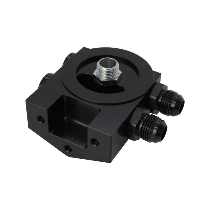 Remote Oil Universal Remote Oil Filter Housing 3/4 UNF AN-10 Fittings – Kit Car Direct