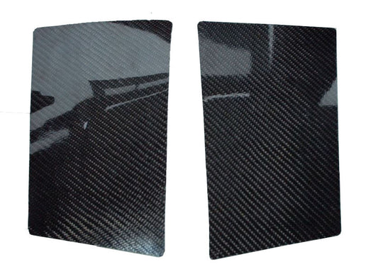 Rear Wheel Arch Stone Guards Carbon (Pair)