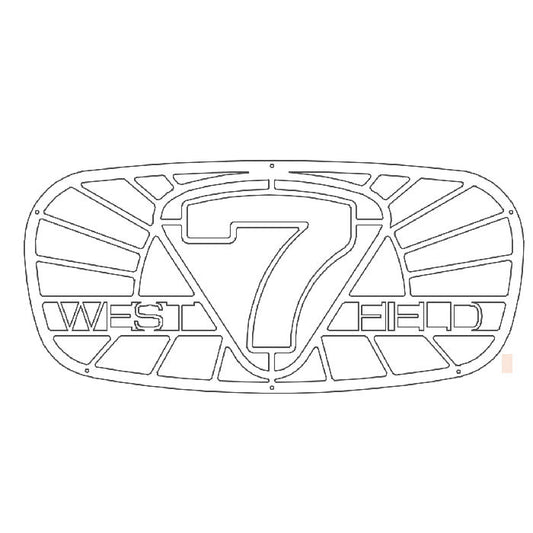 Westfield 7 Style Logo Front Grille
